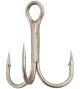 Round Bend Treble Hooks Bronze