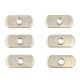 6Pk Track Nuts-1/2